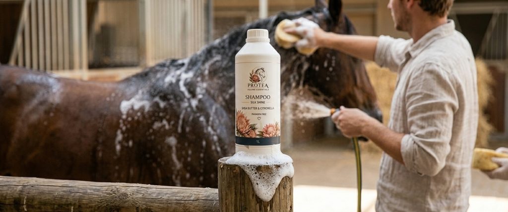 Washing your horse